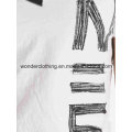 Fashion Screen Printing White Mens T Shirt